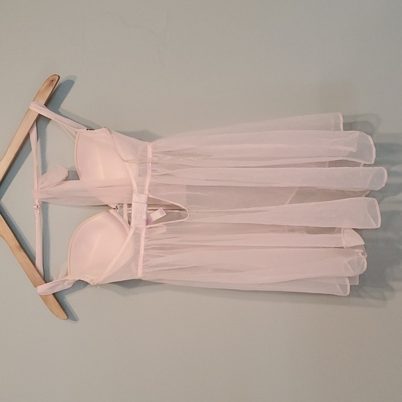 Victoria Secret Women Intimate Bra Tankini Top sz 34C - Picture 4 of 7